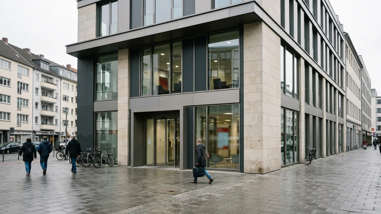Aktenordner und Unterlagen auf einem Schreibtisch, sinnbildlich für Sicherungsverträge zwischen Bank und Unternehmen