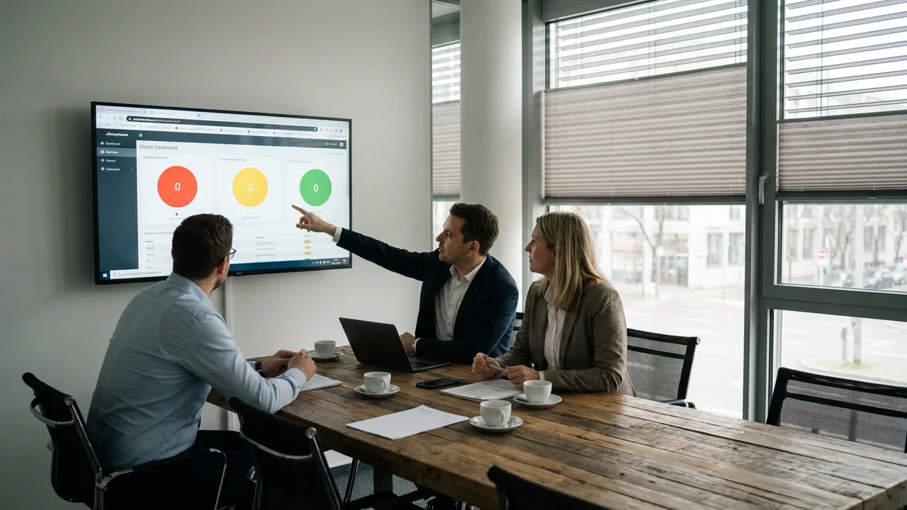 Monatliches Forderungs-Monitoring im Team